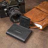 Шкіряна візитниця GRANDE PELLE 11496 Чорний, фото 8