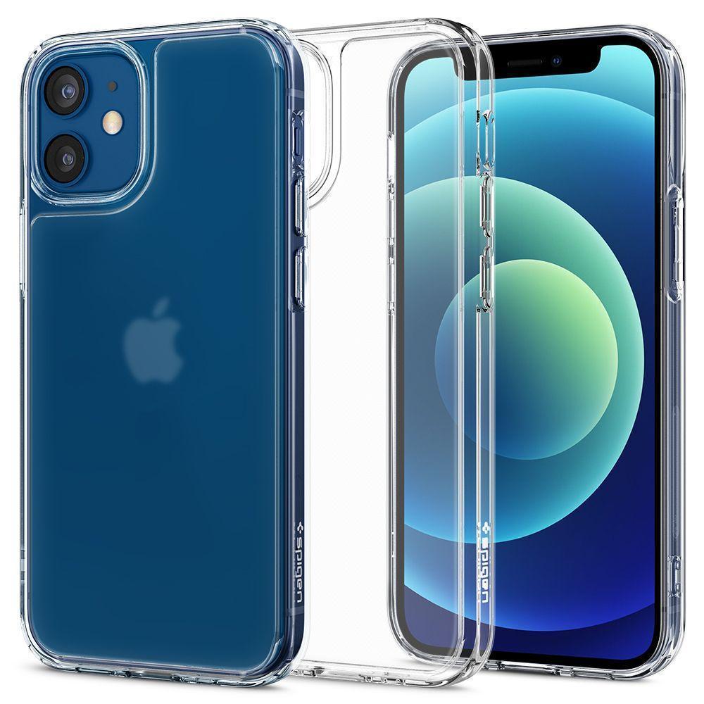 Чохол Spigen Quartz Hybrid для iPhone 12/12 Pro Matte Clear (ACS02601), фото 1