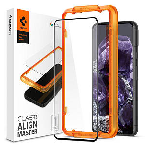 Захисне скло Spigen Glas.tR Align Master Full Cover до Google Pixel 8 Black (AGL06351)
