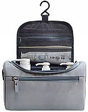 Дорожня косметичка несесер з гачком для підвішування Edibazzar Сірий (3064100539713), фото 3