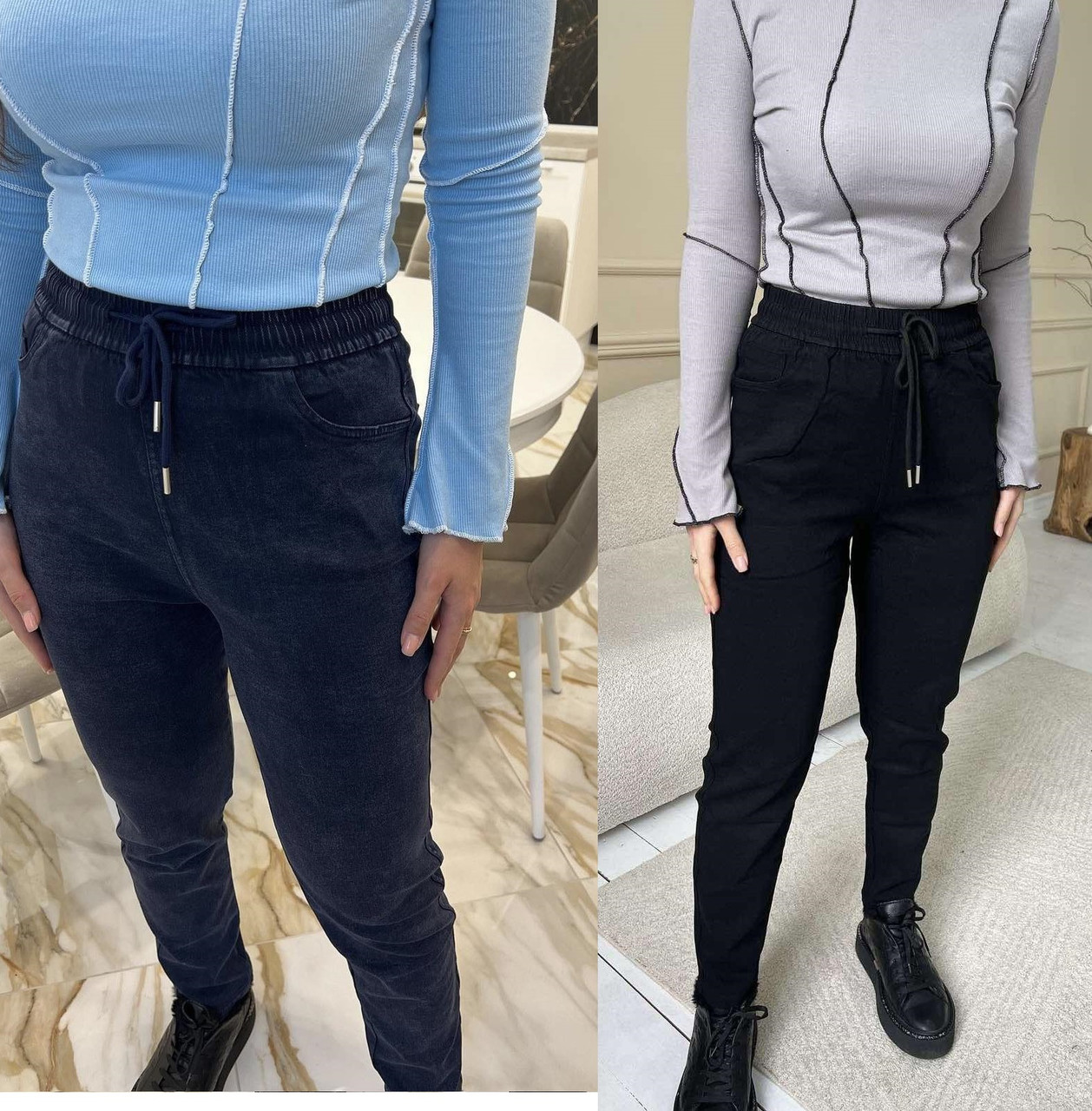 Джегінси жіночі великого розміру (розміри 50-56), фото 1