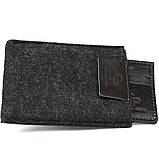 Шкіряний картхолдер GRANDE PELLE 11500 Чорний, фото 5