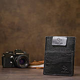 Шкіряний картхолдер GRANDE PELLE 11500 Чорний, фото 8