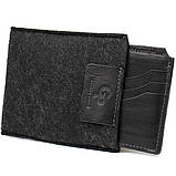 Шкіряний картхолдер GRANDE PELLE 11502 Чорний, фото 5