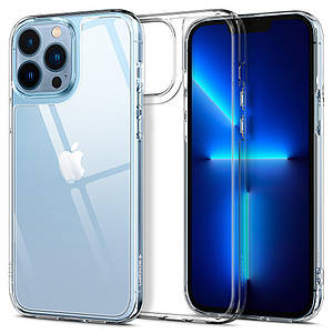 Чохол Spigen Quartz Hybrid для iPhone 13 Pro Max Crystal Clear (ACS03214)