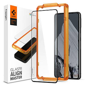 Захисне скло Spigen Glas.tR Align Master Full Cover до Google Pixel 8 Pro Black (AGL06354)