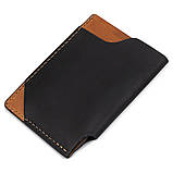Шкіряний картхолдер GRANDE PELLE 11398 Чорний, фото 2