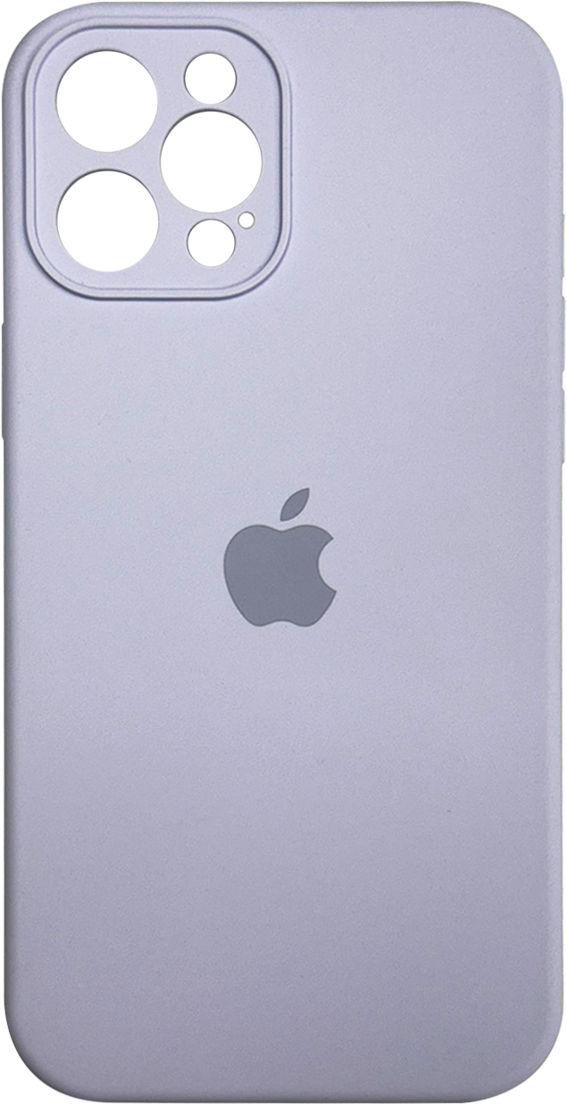 Накладка iPhone 12 Pro Max light violet Full Camera Soft Case