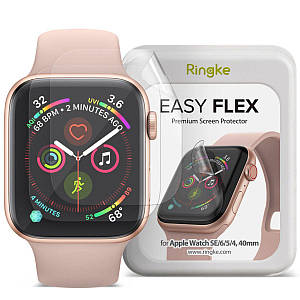 Захисна плівка Ringke EASY FLEX (3шт.) для Apple Watch 4/5/6/SE/7/8 40/41mm Clear (E10F028)