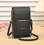 Жіноча сумка клатч через плече гаманець міні сумка для телефону 8 кольорів, фото 3