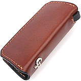 Шкіряна ключниця Grande Pelle 11392 Коричневий, фото 2