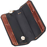 Шкіряна ключниця Grande Pelle 11392 Коричневий, фото 3