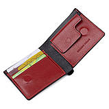 Шкіряне портмоне GRANDE PELLE 11551 Чорний, фото 3