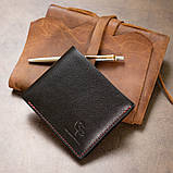 Шкіряне портмоне GRANDE PELLE 11551 Чорний, фото 9