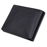 Шкіряне чоловіче портмоне GRANDE PELLE 11552 Синій, фото 2