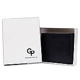 Шкіряне чоловіче портмоне GRANDE PELLE 11552 Синій, фото 5