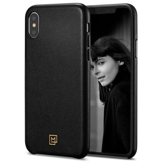 Чохол Spigen La Manon Calin для iPhone XS/X Chic Black (063CS25321)