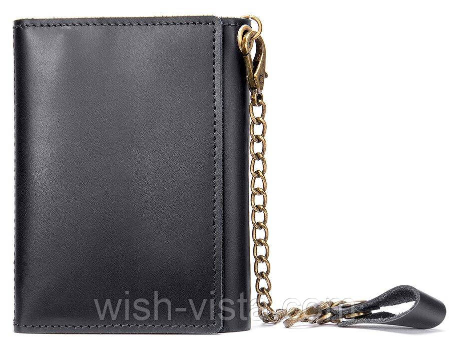 Портмоне на ланцюжку 20244 Vintage Чорне 11х8,5х1,5, фото 1