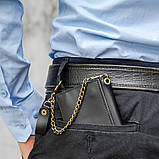 Портмоне на ланцюжку 20244 Vintage Чорне 11х8,5х1,5, фото 5