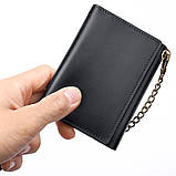 Портмоне на ланцюжку 20244 Vintage Чорне 11х8,5х1,5, фото 7