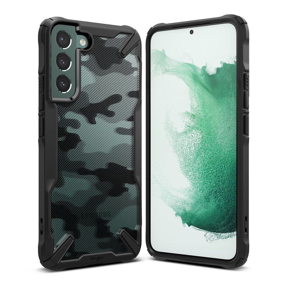 Чохол Fusion X до Samsung Galaxy S22 Plus Camo Black (FX599E73)