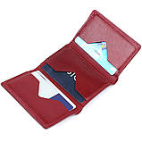 Жіноче портмоне Grande Pelle 11574 Бордове, фото 4