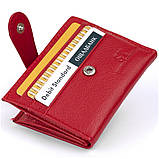 Гаманець-візитниця ST Leather 19211 Червоний 10х8,3х1,5 см, фото 3