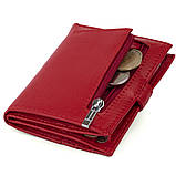 Гаманець-візитниця ST Leather 19211 Червоний 10х8,3х1,5 см, фото 5