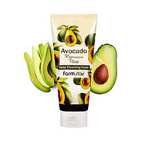 Пінка з авокадо Farm Stay Avocado Premium Pore Deep Cleansing Foam 180мл