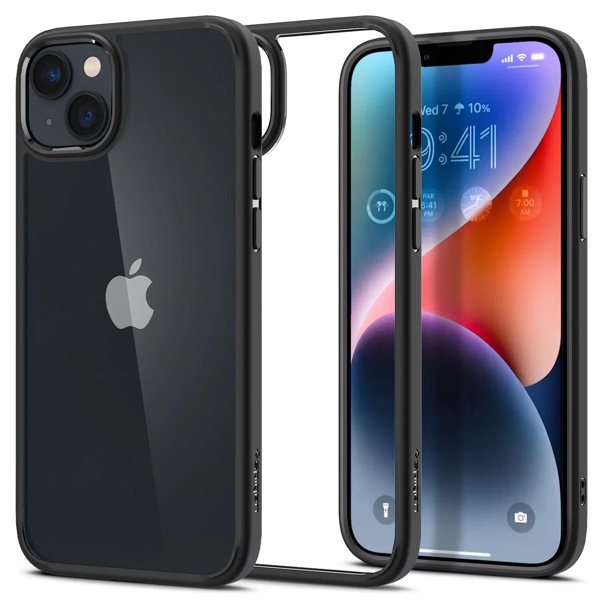 Чохол Spigen Ultra Hybrid до iPhone 14 Plus Matte Black (ACS04895)