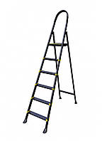 Драбина сталева 6 сход. посилена 150 кг SLIM