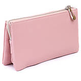 Місткий клатч на два відділення жіночий ST Leather 19250 Рожевий 19,2х10х2, фото 2