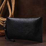 Шкіряна тревел-косметичка Shvigel 16416 Чорний, фото 7