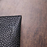 Шкіряна тревел-косметичка Shvigel 16416 Чорний, фото 8