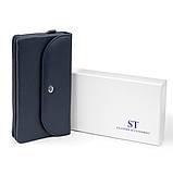Клатч зі шкіри жіночий ST Leather 19317 Темно-синій 19х9,5х2,5, фото 7
