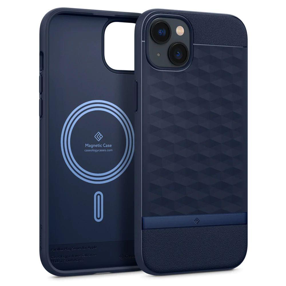 Чохол Caseology Parallax Mag до iPhone 14 Plus Midnight Blue (ACS04928)