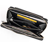 Гаманець зі шкіри на клямці ST Leather369 Чорний 19х9,5х2,5 см, фото 4