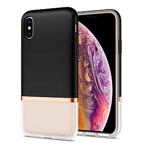 Чохол Spigen La Manon Jupe для iPhone XS/X Milk Black (063CS25368)