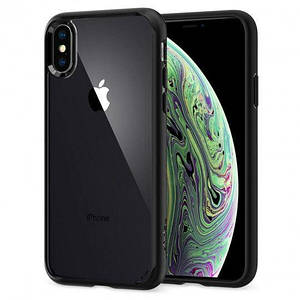 Чохол Spigen Hybrid Ultra для iPhone XS/X Matte Black (063CS25116)