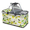 Ізотермічна сумка-холодильник для пікніка 38х24х19 см / кошик для пікніка Cool Box, фото 5