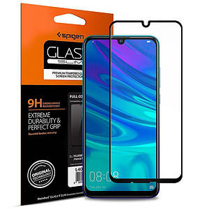 Захисне скло Spigen Glas.tR Full Cover для Huawei P Smart 2019/Nova Lite 3/Honor 10 Lite Black (L40GL26096)
