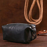 Вінтажна косметичка Shvigel 16397 Чорний, фото 6