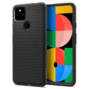 Чохол Spigen Liquid Air до Google Pixel 5a (5G) Matte Black (ACS02907)
