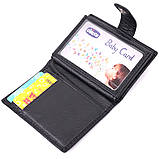 Візитниця з натуральної шкіри ST Leather 22469 Чорний, фото 4