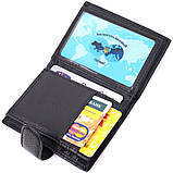 Візитниця з натуральної шкіри ST Leather 22469 Чорний, фото 5