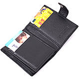Візитниця з натуральної шкіри ST Leather 22469 Чорний, фото 6