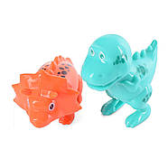 Паркування для машинок (3 поверхи, 6 машинок, музика, світло, ліфт, фігурки динозаврів, на батарейках) T103-66A Акція до 27.04, фото 5