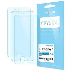 Захисна плівка Spigen Film Crystal для iPhone 7/8 3шт Clear (042FL20421)