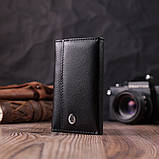 Ключниця з натуральної шкіри ST Leather 22477 Чорний, фото 6