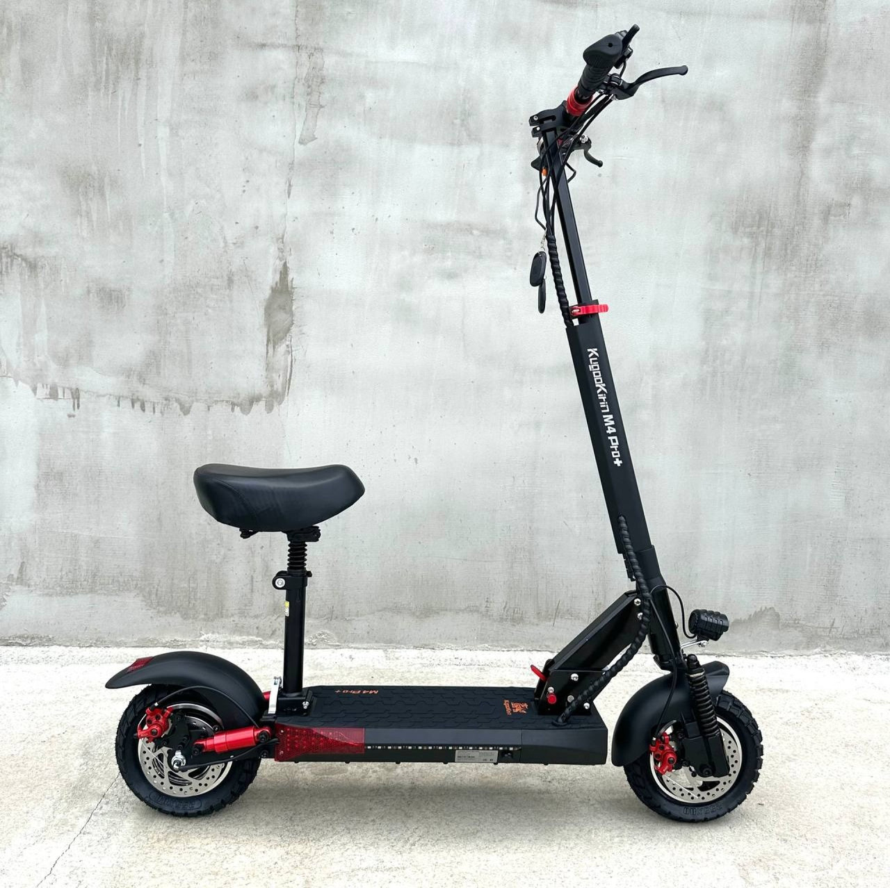 Електросамокат Kugoo Kirin M4 PRO+ (1000ВТ-18Ah) + Сиденье,три фари